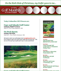 6th Hole Xmas - 2012